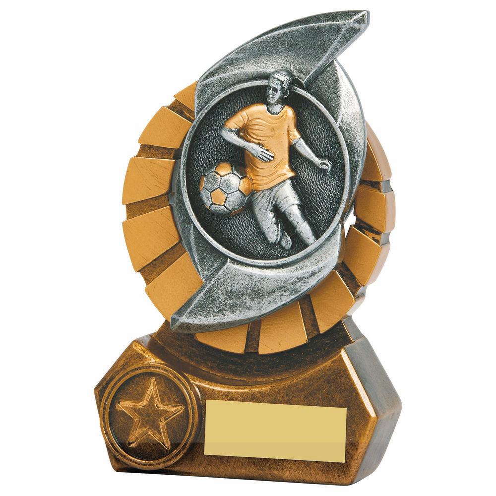 1591BP "Blade" Football Award (Male) 12cm