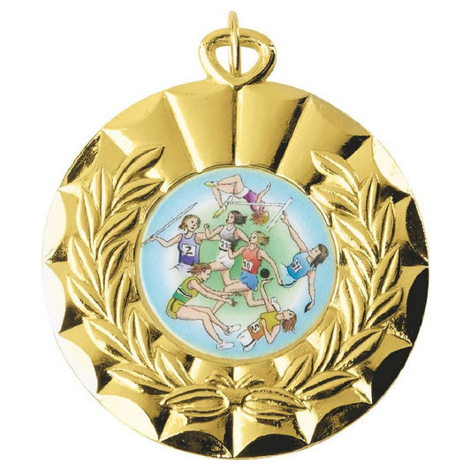 MD002G 50mm Medal (Gold) 5cm