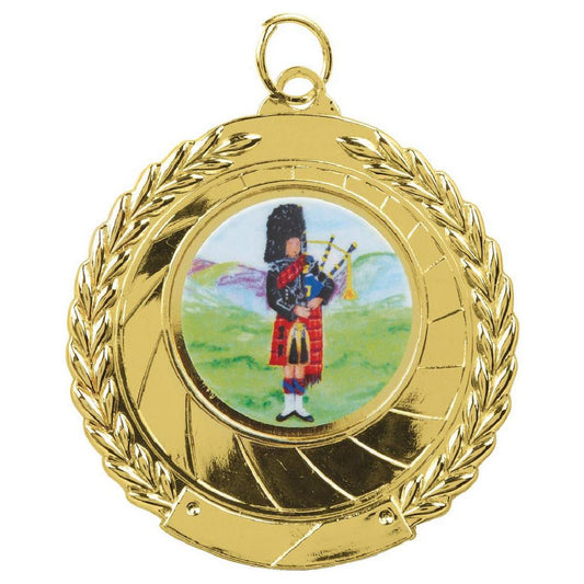 MD022G 50mm Medal (Gold) 5cm