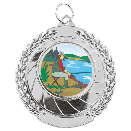 MD022S 50mm Medal (Silver) 5cm