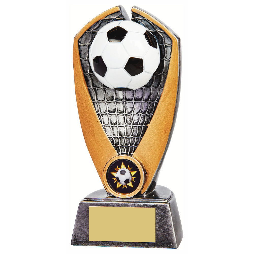 RS078 Black/White Football Award 18cm