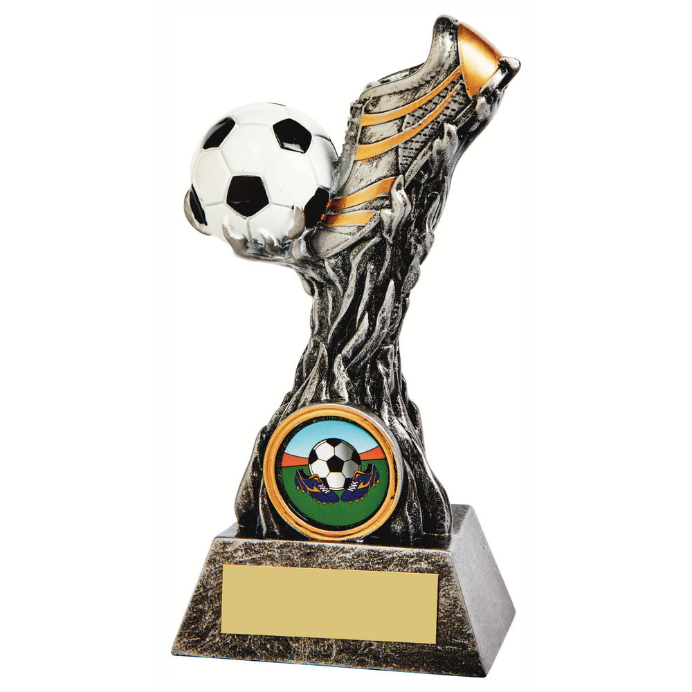 RS141 Black/White Football/Boot Award 15cm