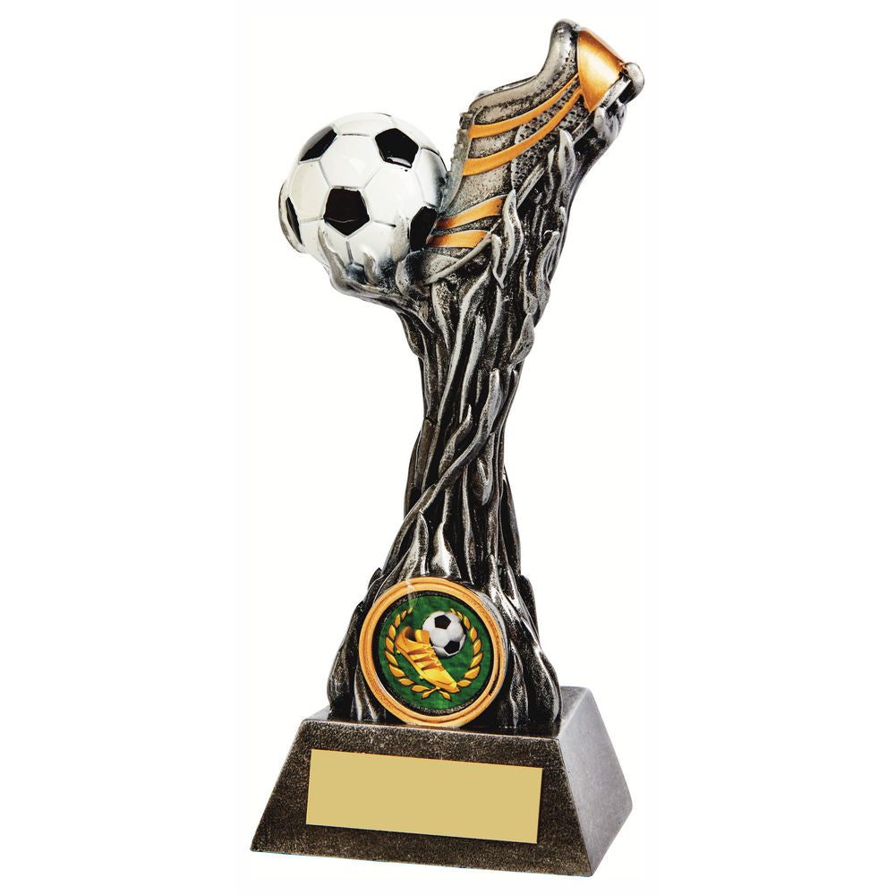 RS142 Black/White Football/Boot Award 18cm