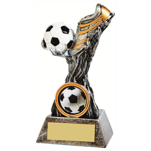 RS140 Black/White Football/Boot Award 13cm