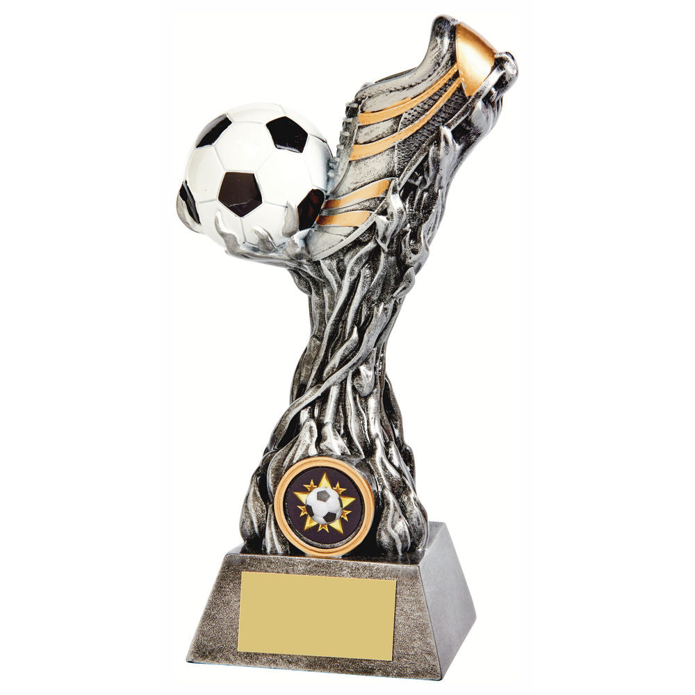 RS143 Black/White Football/Boot Award 21cm