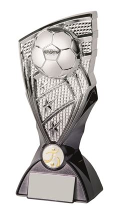 Silver/Black Shard Trophy - 17cm